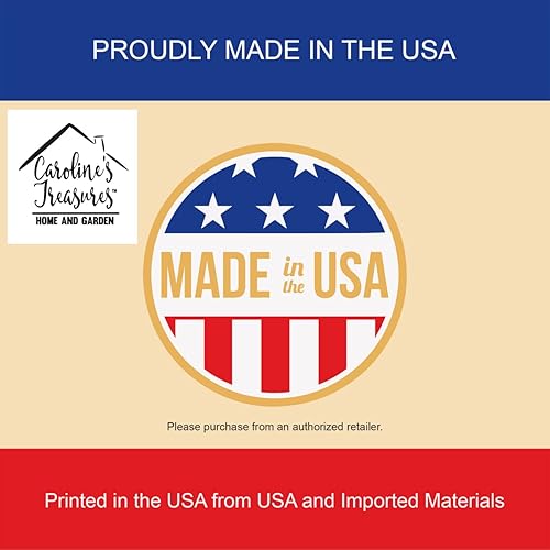 Miniatura 4 de Caroline's Treasures SS4220LCB - Bandera estadounidense con tabla de cortar de vidrio siberiano Husky grande, 12 pulgadas de alto x 16 pulgadas de