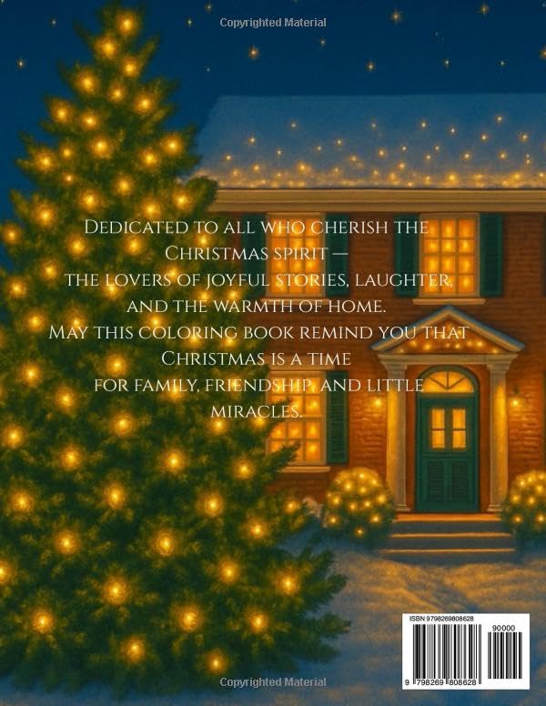 HOLIDAY AT HOME: Christmas Adventures COLORING BOOK - Image 2
