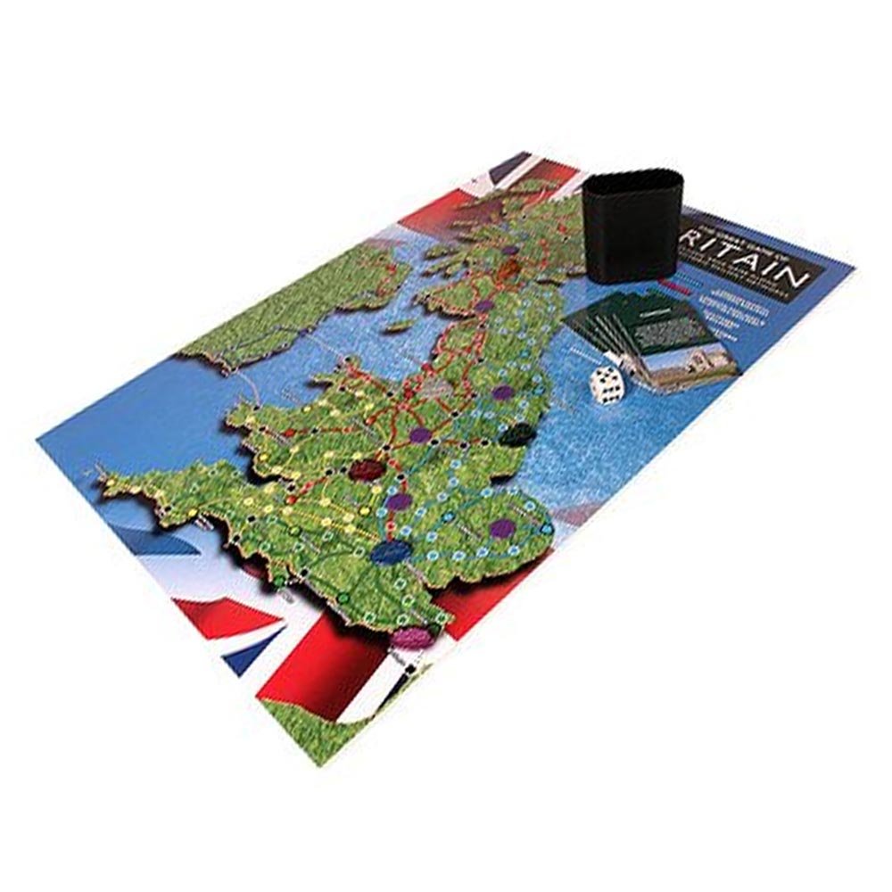 IDEAL | The Great Game of Britain: The classic race game along Britain's historic railway networks | Classic Board Games | For 2-6 Players | Ages 7+