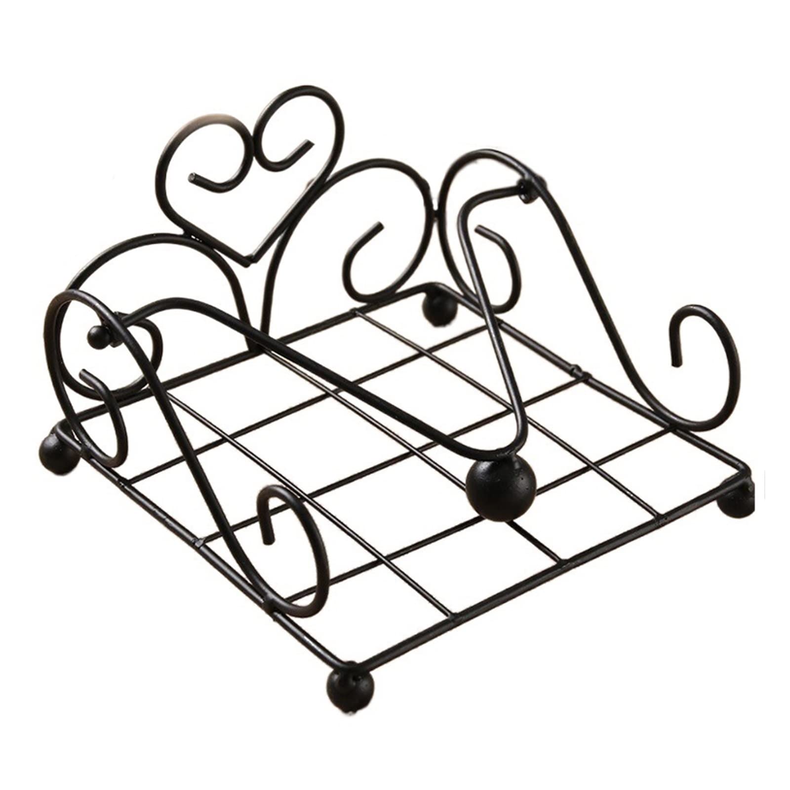 Tissue Case Tissue Paper Holder Metal Sheet Case Napkin Rack Hotel Towel Shelf Kitchen Tool Tissue Dispenser