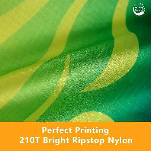 Miniatura 9 de Mint's Colorful Life Cometa de pez diablo para niños y adultos, fácil de volar, cometa Delta de una línea grande, mango de cometa incluido