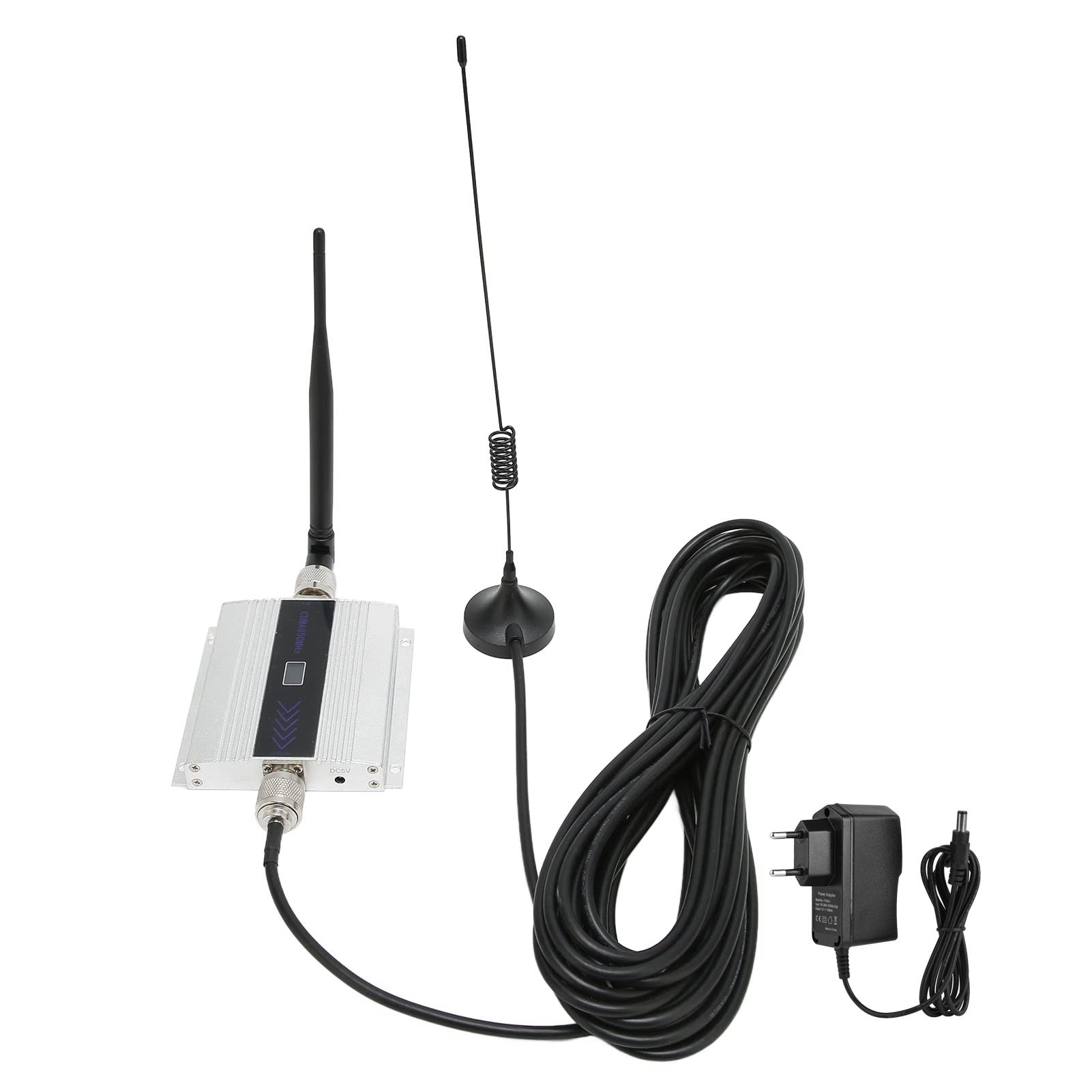 Amplificateur de de Téléphone Portable, Répéteur de Téléphone Portable Facile à Installer, Réglage Automatique de la Fréquence de Gain en Alliage d'aluminium pour Le