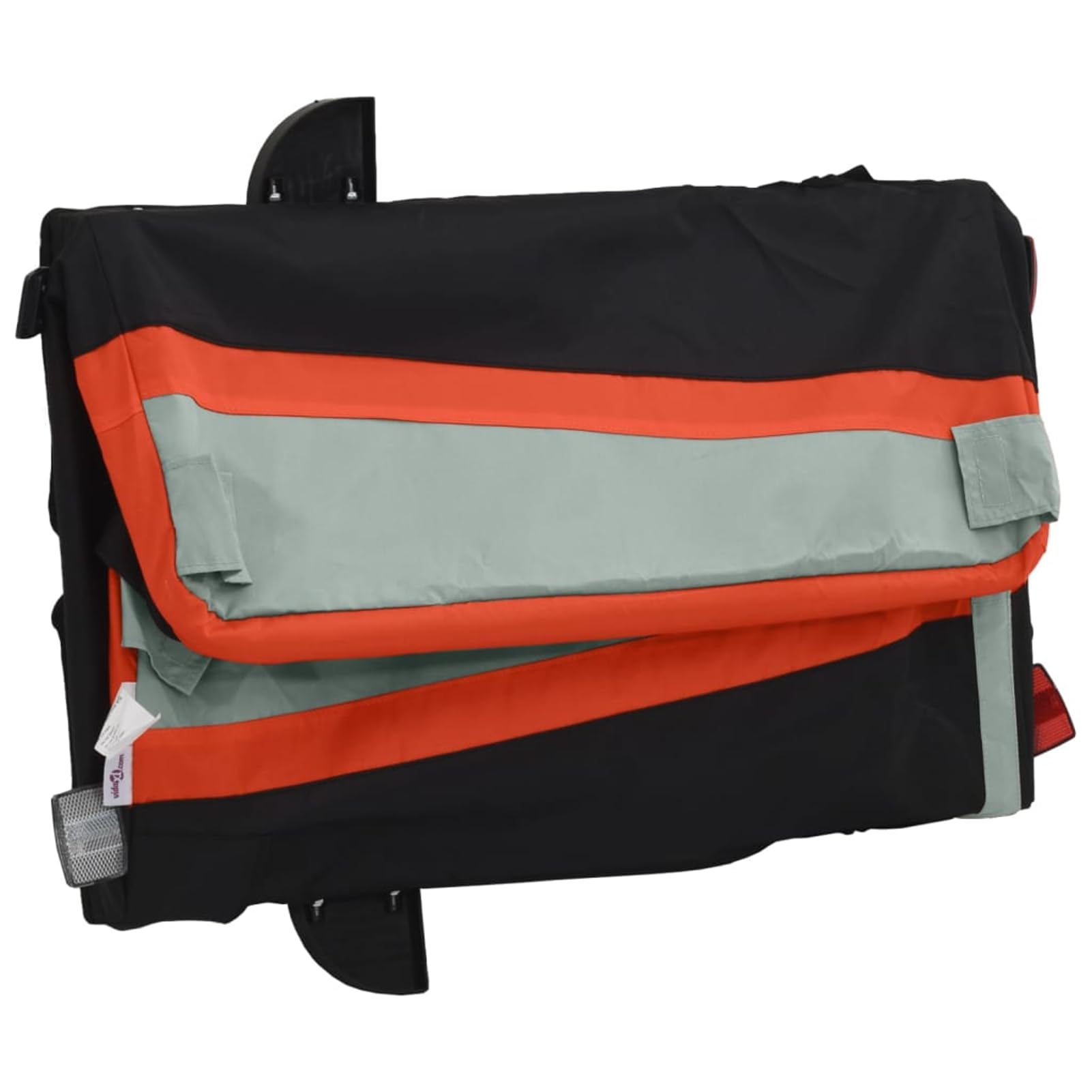 Fahrradanhänger 30kg Eisen Orange | Robustes Eisen, 30kg Zuladung, stabil