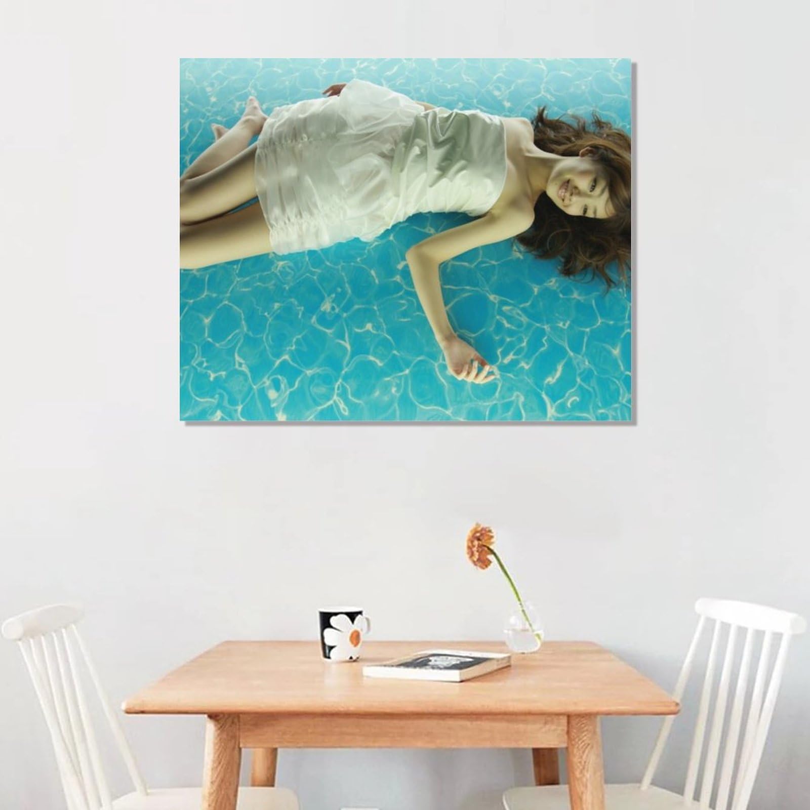 Amazon.co.jp: 絵画 写真ビキニ波瑠インテリア 絵画 日本の写真アート