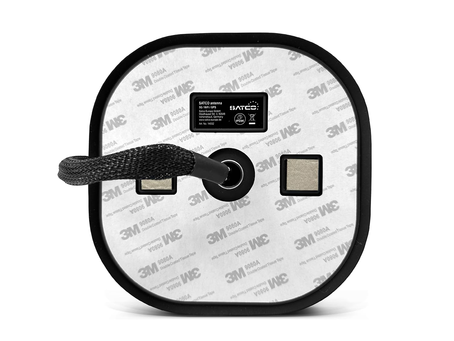 SELFSAT MWR 5560 eSIM 5G Cat 19 WLAN Router bis 3,4 Gbps inkl. SATCO 5G Antenne weiß
