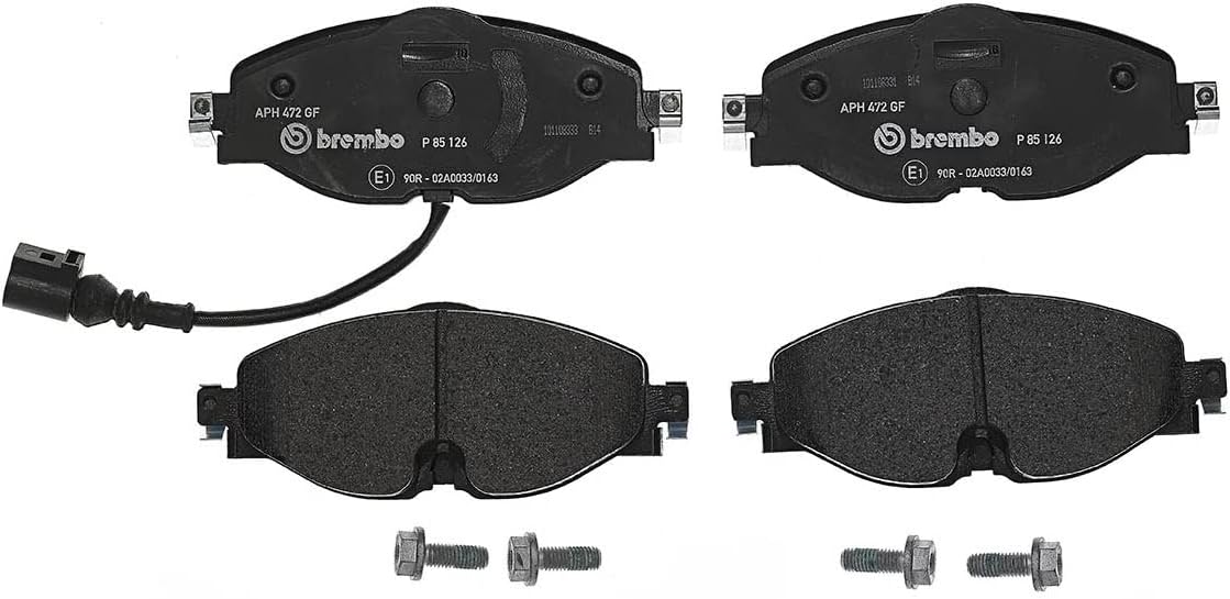 P85126N Premium Ceramic Front Disc Brake Pad Set AUDI/SEAT/VW OE# 8V0698151