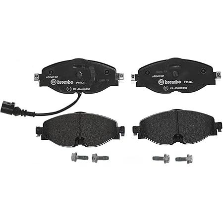 Brembo P85126N Premium Ceramic Front Disc Brake Pad Set AUDI/SEAT/VW OE# 8V0698151