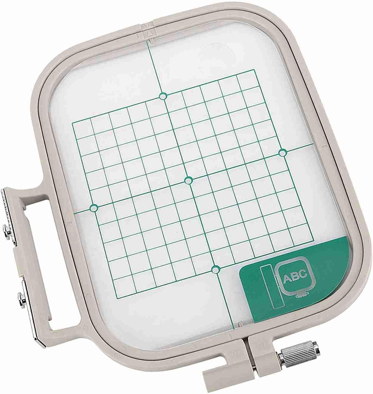 Generic Embroidery Hoop Frame Stretch Frame for Sewing Machine, Adjustable Grid for NV500/NV900, Convenient Tool for Sewing Enthusiasts (M)