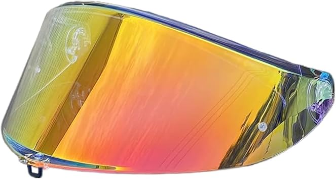 BSTOP K6 Shield Visor for AGV K6S Face Shield UV Protected Windshield Moto Helmet Accessories Revo Clear Red-Day and Night