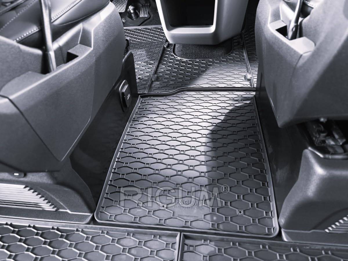 Tappeti in gomma anteriori per Ford Tourneo Custom 8 posti dal 2024