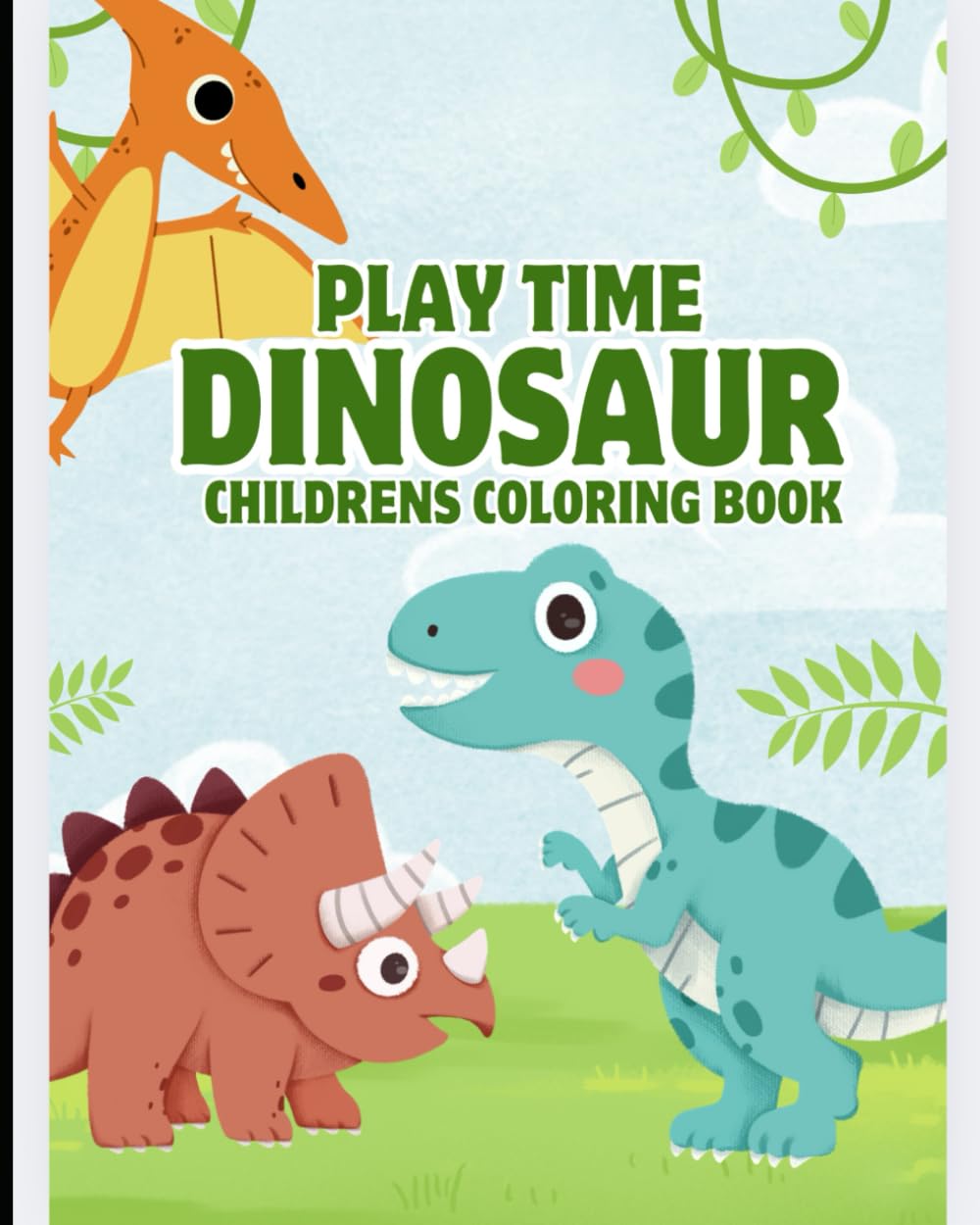 Dinosaur Fun Children’s Coloring Book