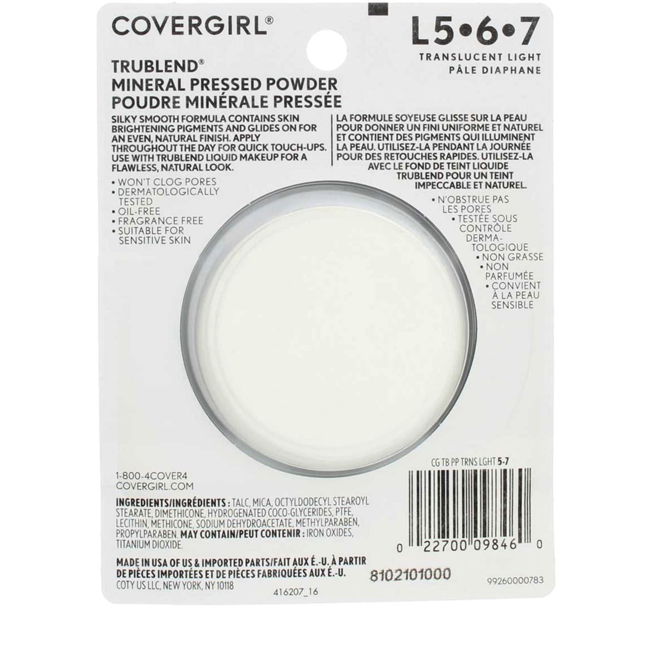 Polvos Compactos Blancos Ghost Powder - Make Up Revolution
