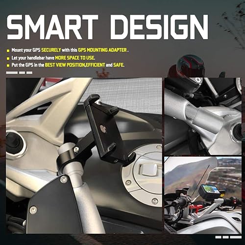Miniatura 6 de Soporte de navegación para teléfono móvil de motocicleta para B-M-W R1200RT R1200RS R1250RS K1600GT K1600GTL K1600B 2018 2019 2020 2021 2022 Barra