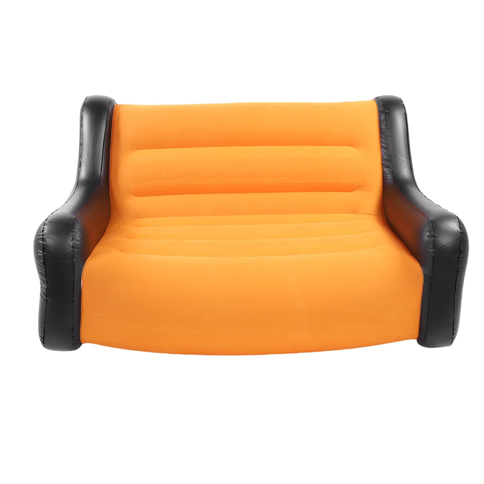 Divano Gonfiabile Gonfiabile Comodo Divano Floccato in PVC a 2 Posti per Uso Interno Ed Esterno 110x96x75 Cm