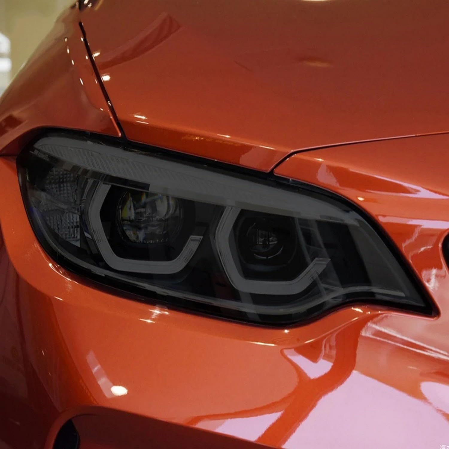 Film protection phare TPU anti-gravillons pour BMW M2 F87 CS depuis 2016