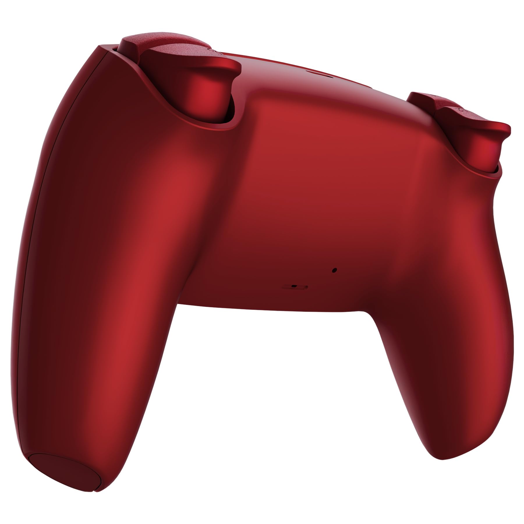 eXtremeRate LUNA Cover Przycisków Obudowa Touchpad Kompatybilny z Kontrolerem ps5 BDM-030/040,Przeprojektowana Wymiana Shell Osłona Case dla Kontrolerem ps5 BDM-030/040-Szkarłatny Czerwony