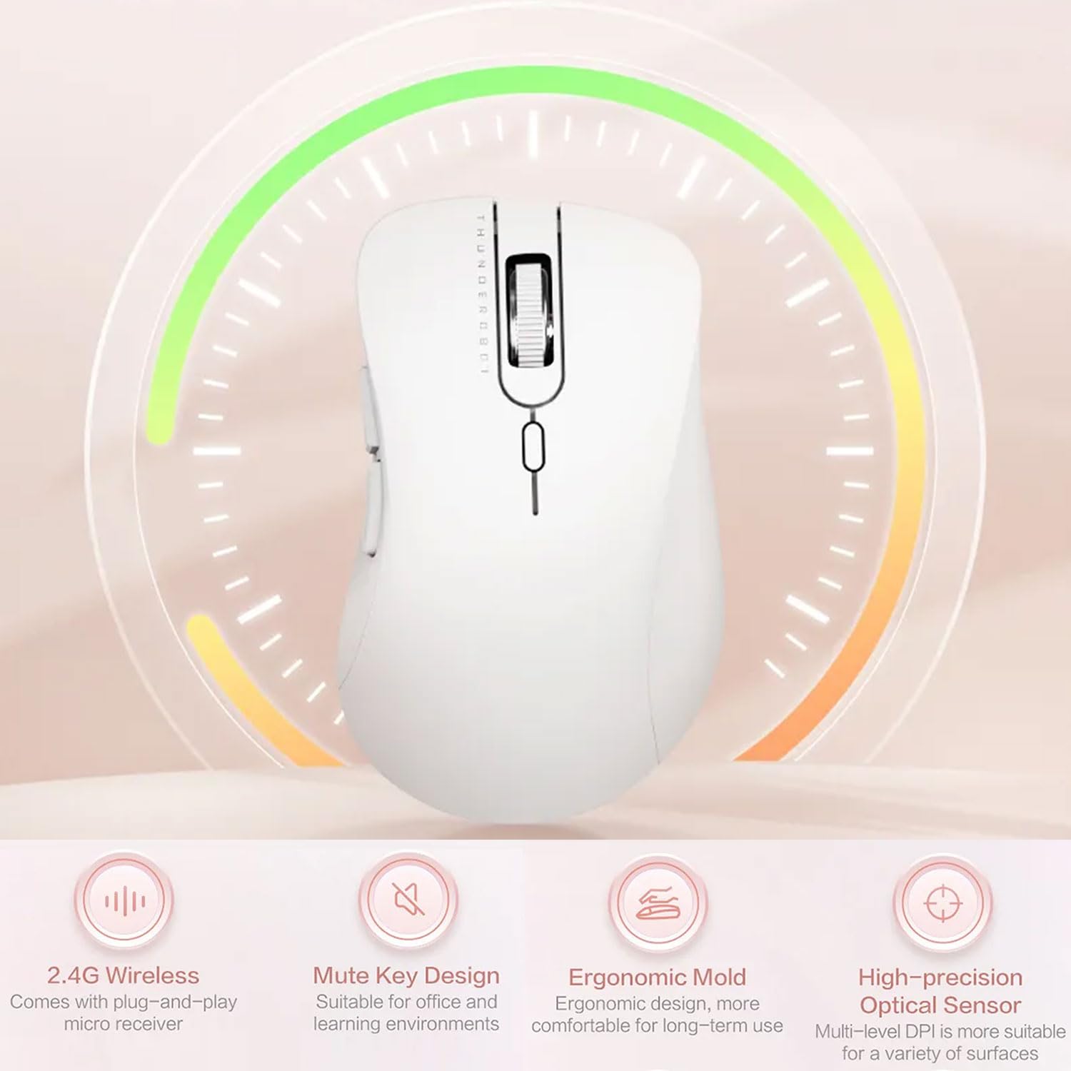 Lenovo IdeaPad 1 15.6" FHD Touchscreen Laptop, Intel Core i5-1335U, 16GB RAM, 512GB SSD, Webcam, HDMI, SD Card Reader, Wi-Fi 6, Win 11 Home, Abyss Blue, Bundle with Thunderobot ML101 Wireless Mouse