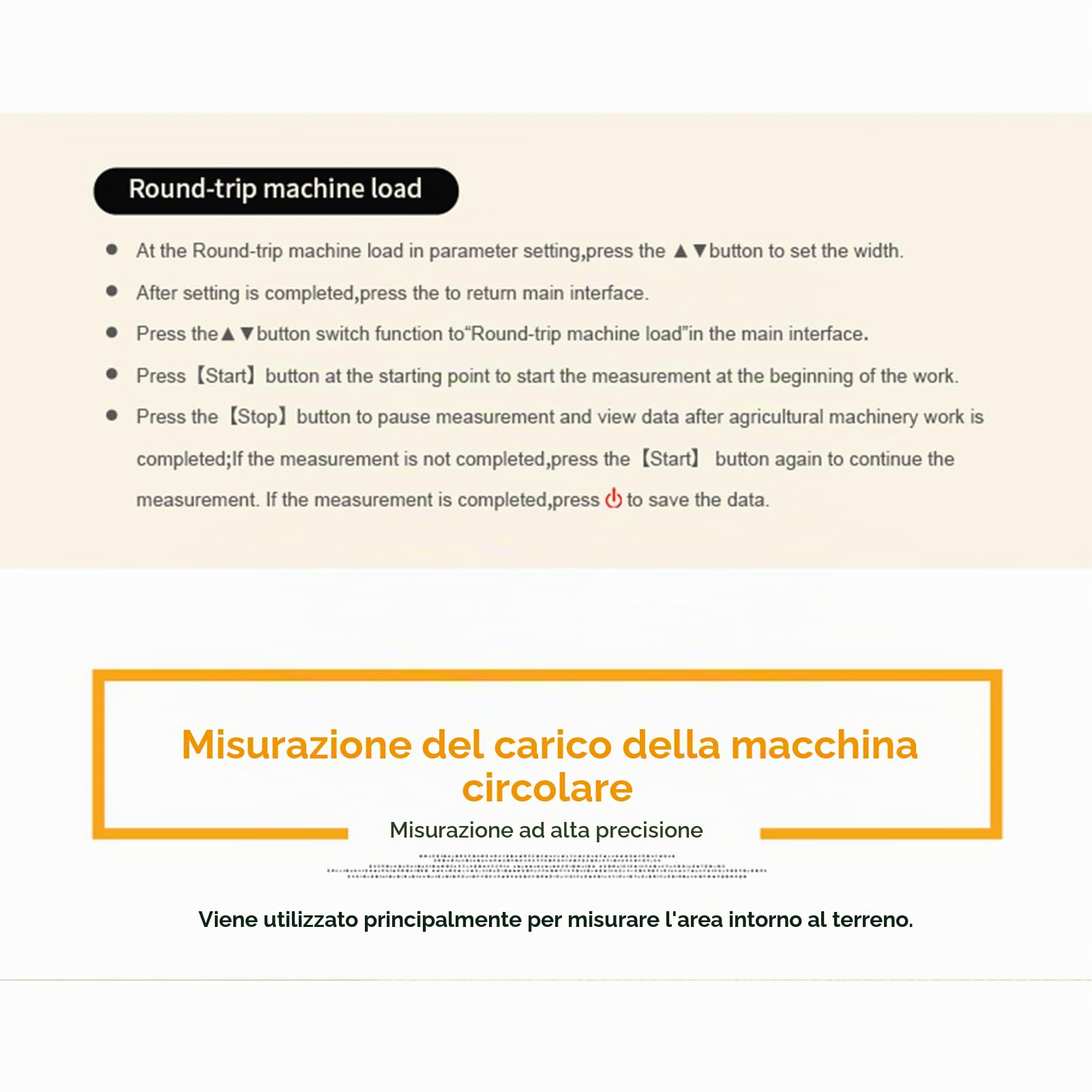 Strumento Rilevamento Terreno GPS 2.4" con Display a Colori per Topografia e Misurazioni Professionali