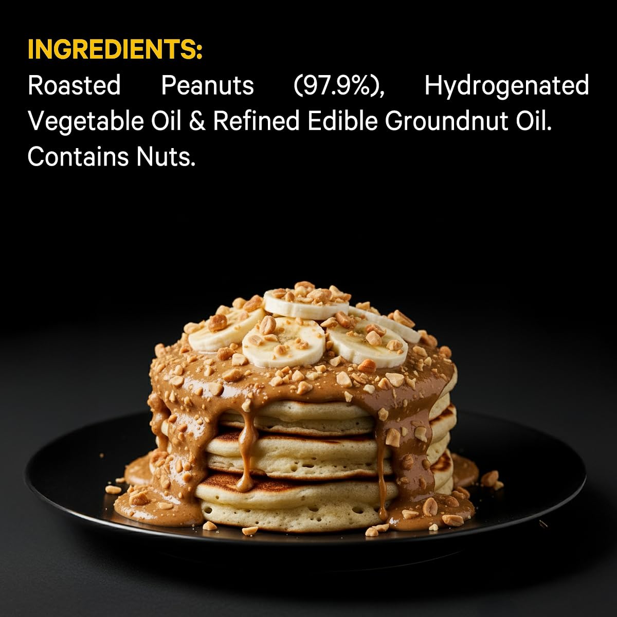 Sundrop Peanut Butter No Added Sugar and Salt Crunchy Jar 924g