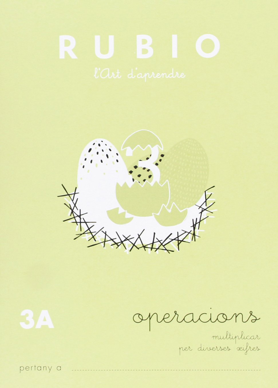 Operacions 3A RUBIO Català. Multiplicar per diverses xifres | +8 anys