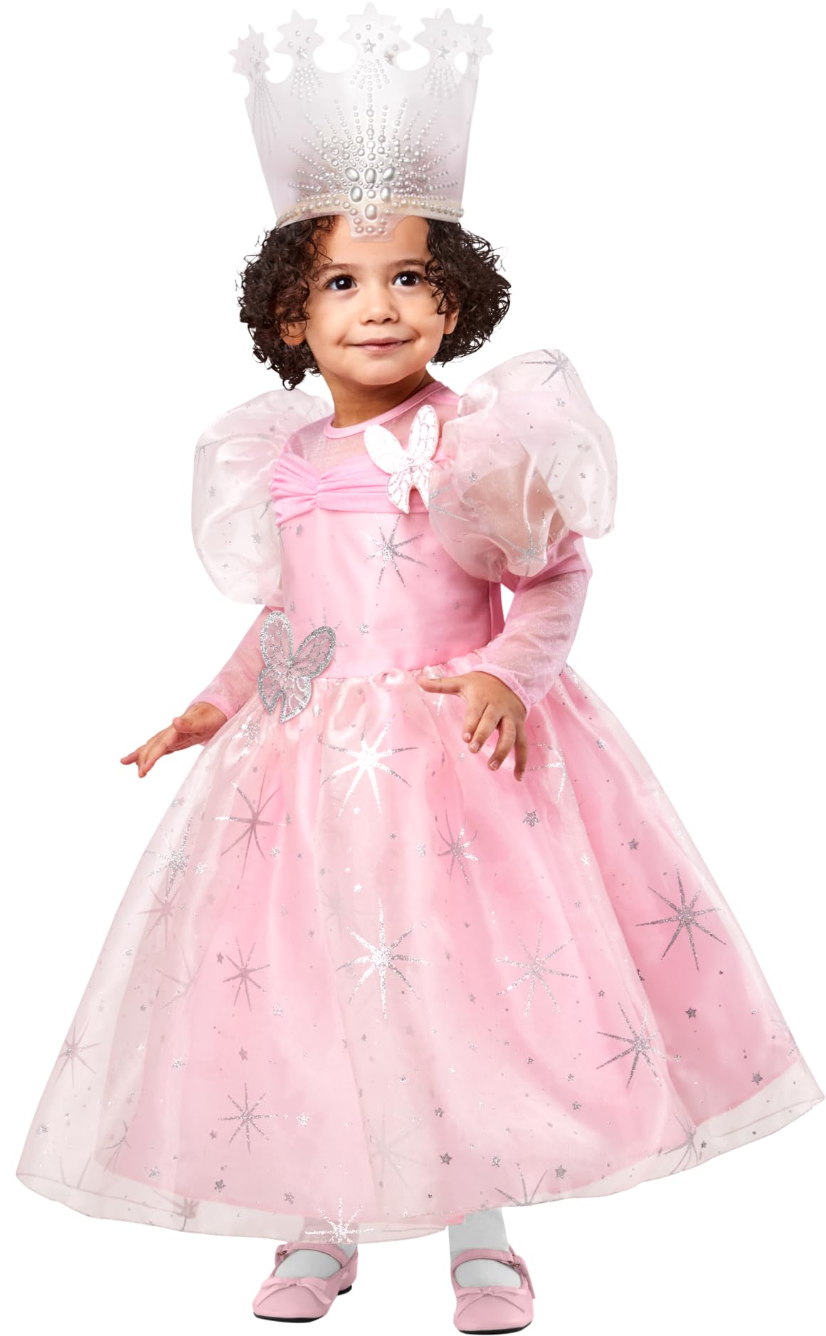 Rubies The Wizard of Oz: Glinda Costume for Toddlers, Girl's Toddler