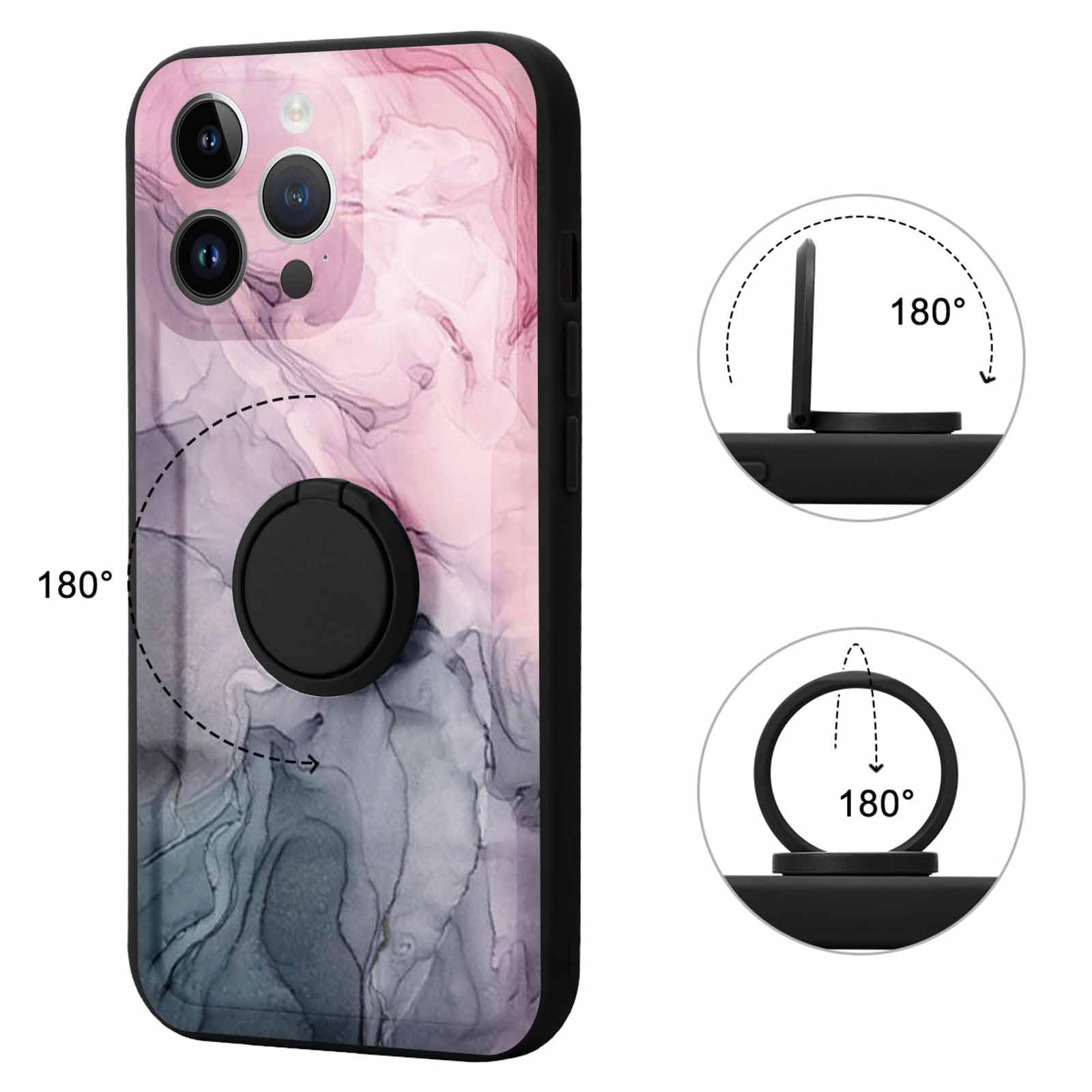 Yoedge Kickstand Phone Case for iPhone 15 Pro 6.1" - Image 3