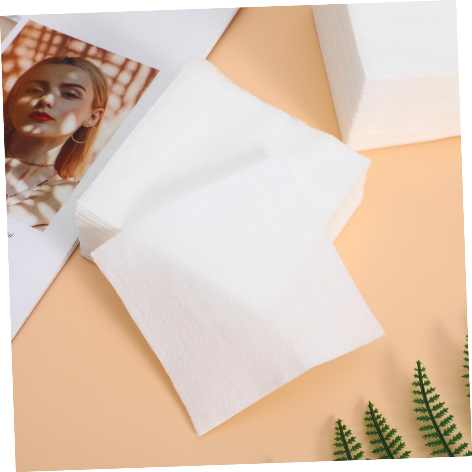 400 Make Up Entferner Pads aus Vliesstoff für Mascara und Lidschatten