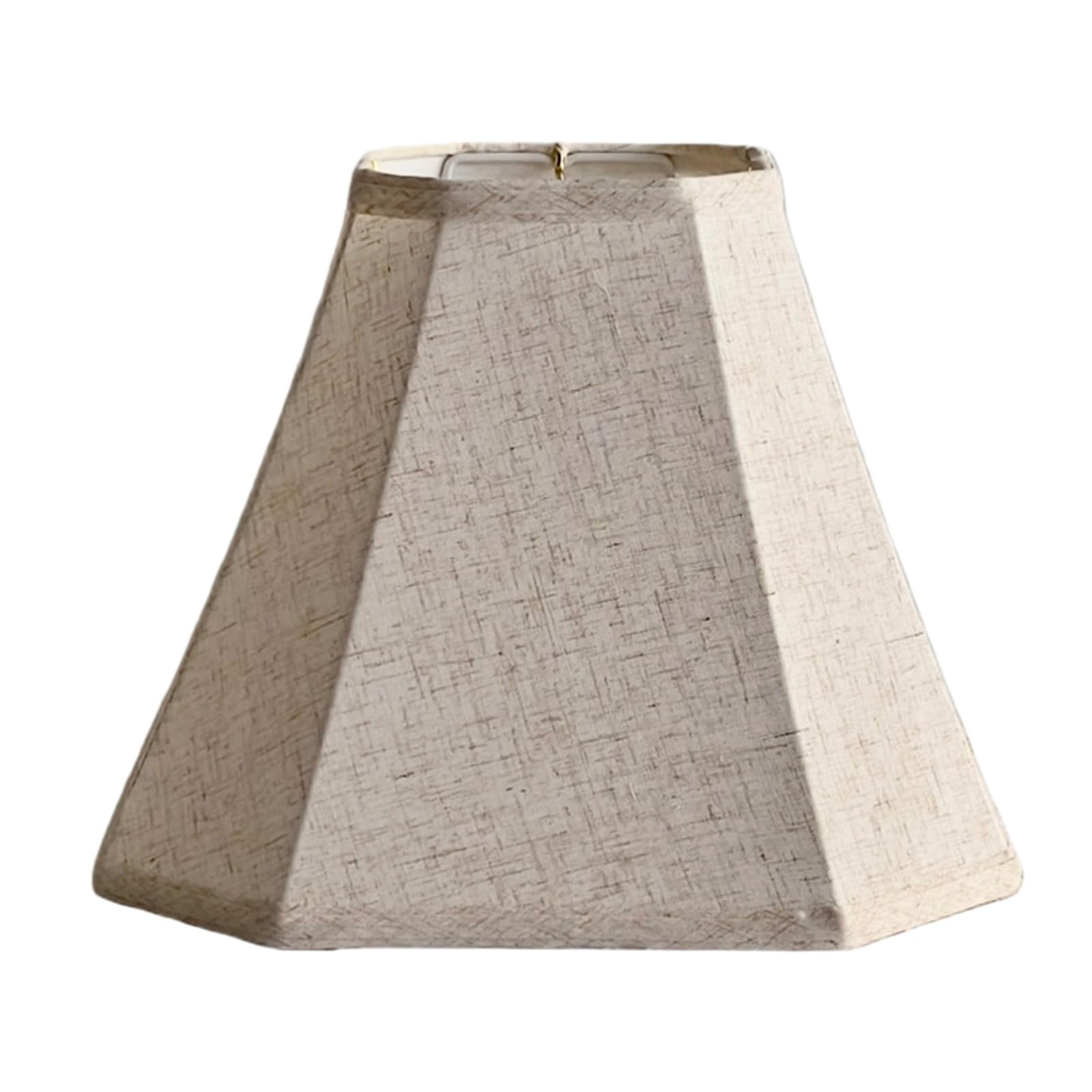 hogtnd Elegant American Style Fabric Lampshade Soft Light Filtering Octagonal Lampshade Table Floor Lampshade American Style