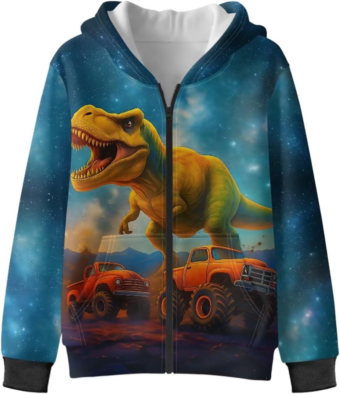 Kids Sweatshirts Zip up Hoodie Teen Girl Sport Jacket Long Sleeve Activewear with Front Pocket