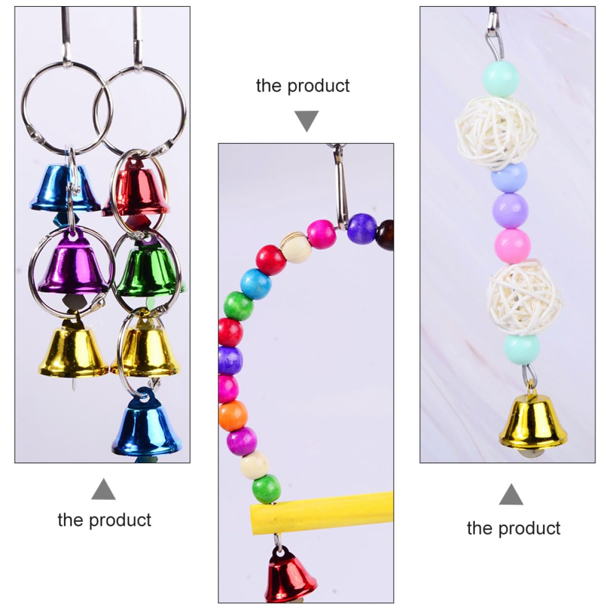 Jouets À Mordre pour Perroquets Fournitures pour Animaux De Compagnie Ensemble De Jouets À Mâcher pour Oiseaux Jouet Compact pour Oiseaux Jouet pour Le Plaisir