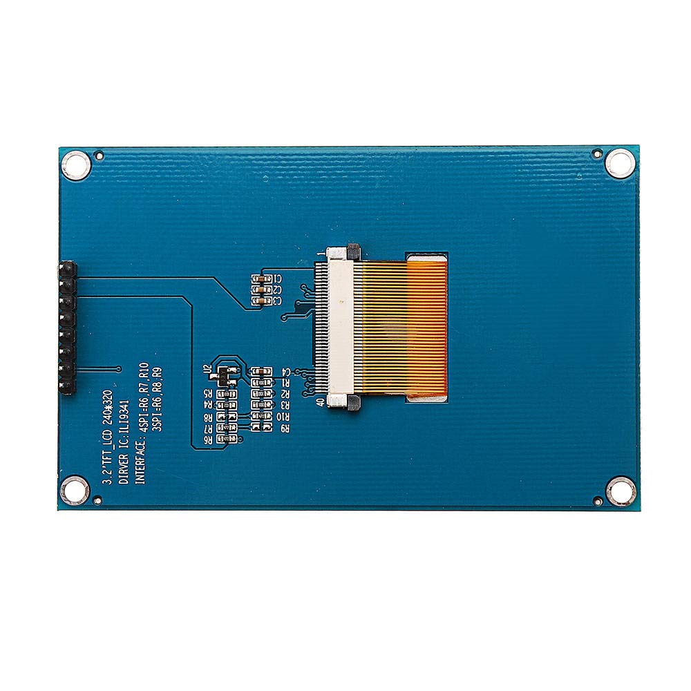 3.2 Pulgadas 8pin 240 * 320 TFT LCD Pantalla SPI Módulo de Pantalla de visualización Serie ILI9341 para Piezas para el reemplazo