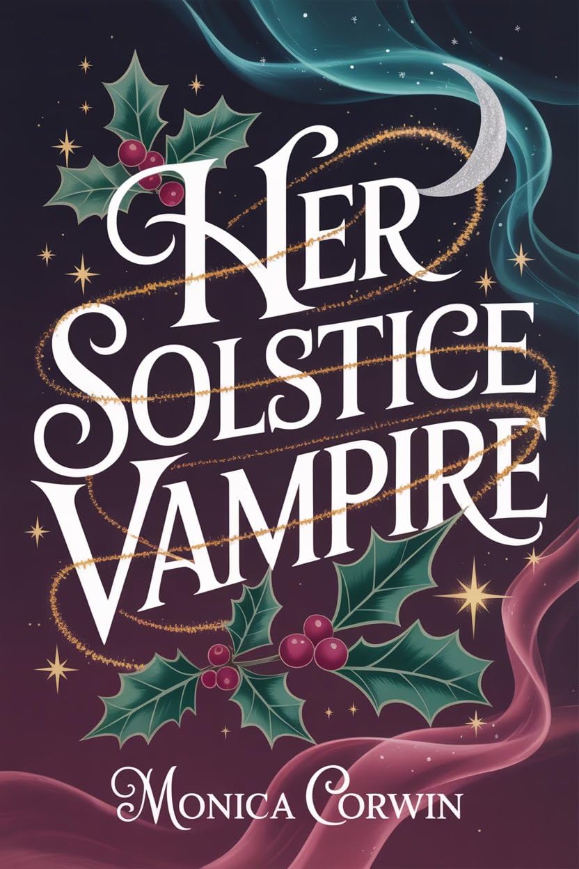 Her Solstice Vampire: A Cozy Vampire Witch Holiday Story (Immortal Bonds Book 1)