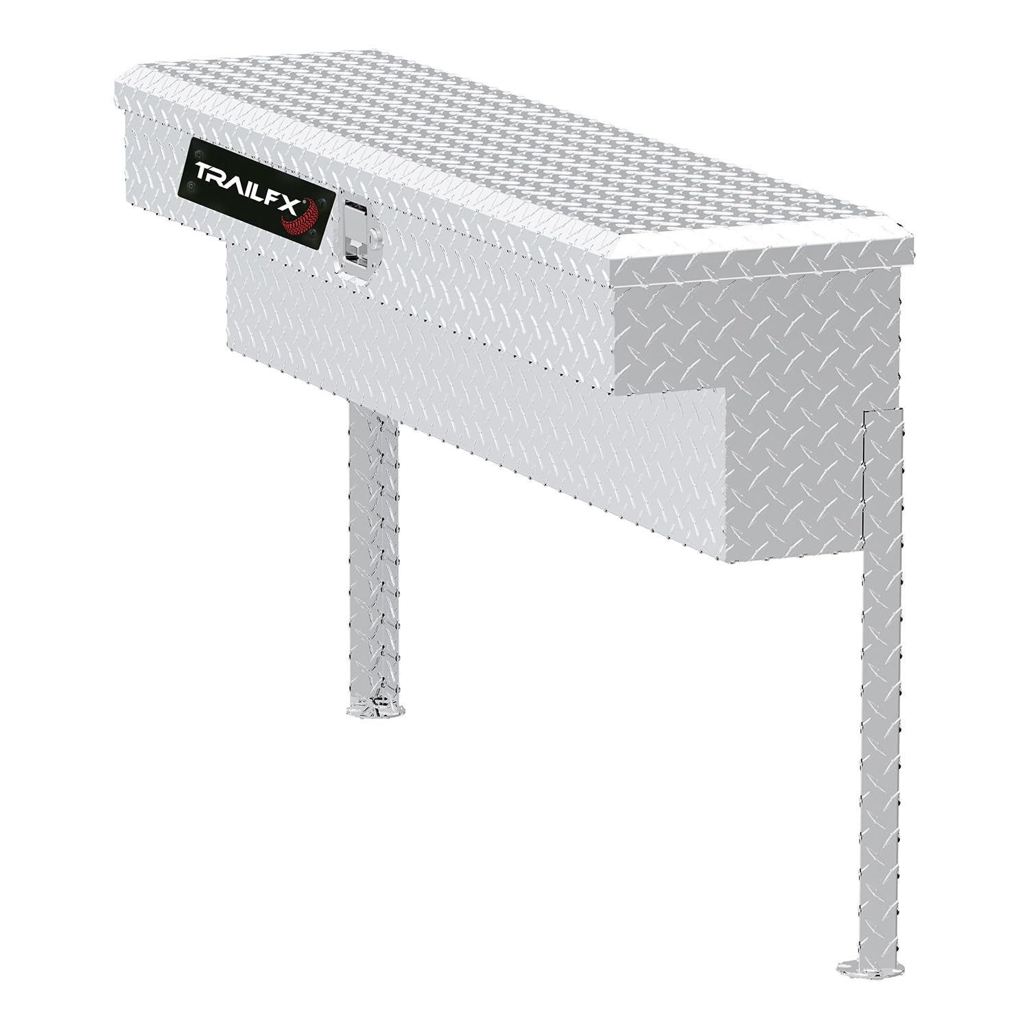 Amazon.com: TrailFX Side Mount Tool Box Single Lid with Struts