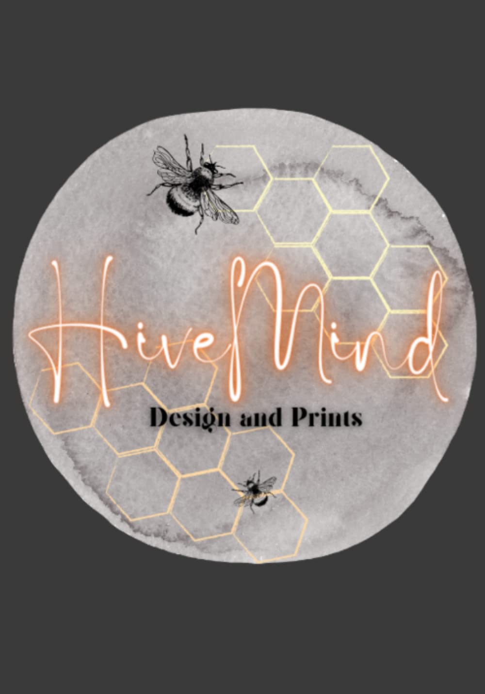 HiveMind Design Logo Journal Logo Notebook: Just my business logo