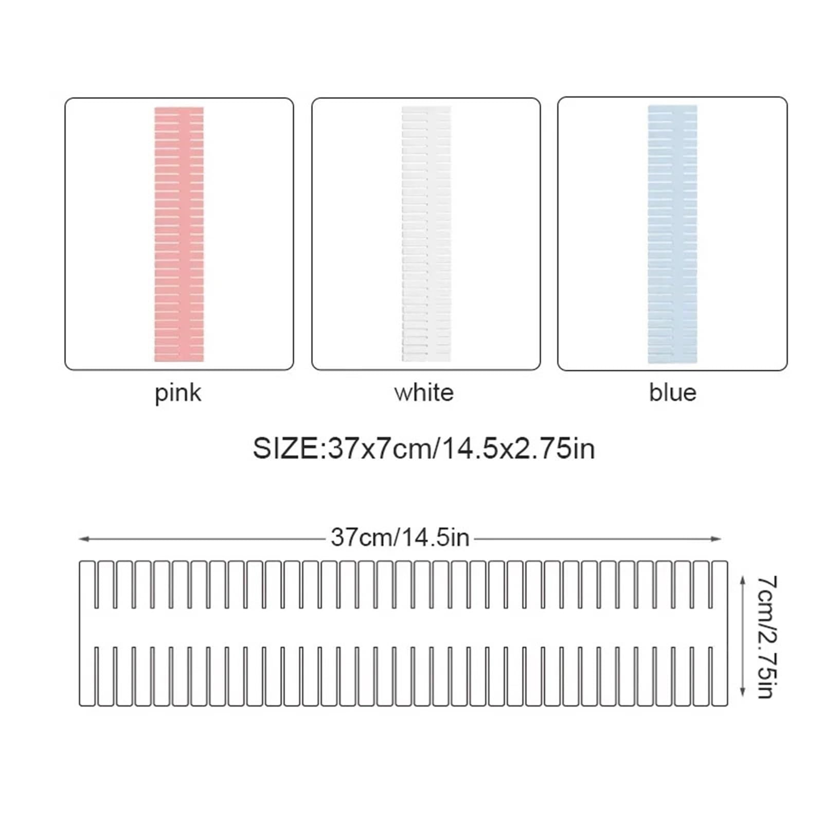 Separatori Per Cassetti Divisori for cassetti regolabili in confezione da 4, organizer espandibile for biancheria intima, calzini, separatore durevole