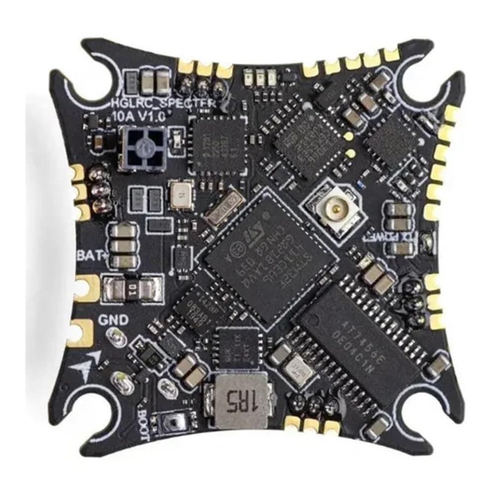 Flight Controller Fit for 10A 1-2S AIO F411 10A 5,8G 400mW VTX SPI ELRS 2,4G