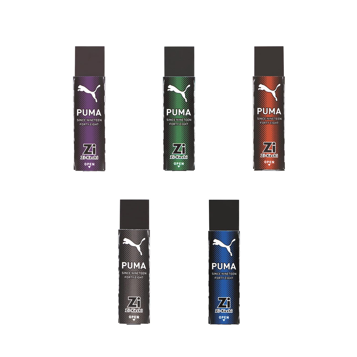 Amazon | プーマ 消しゴム 磁ケシ 5個パック PM472-5P | スタンダード