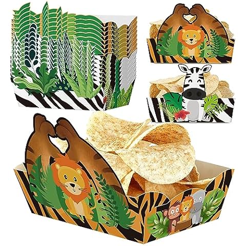 Caoekego Jungle Safari Snack Trays Cover