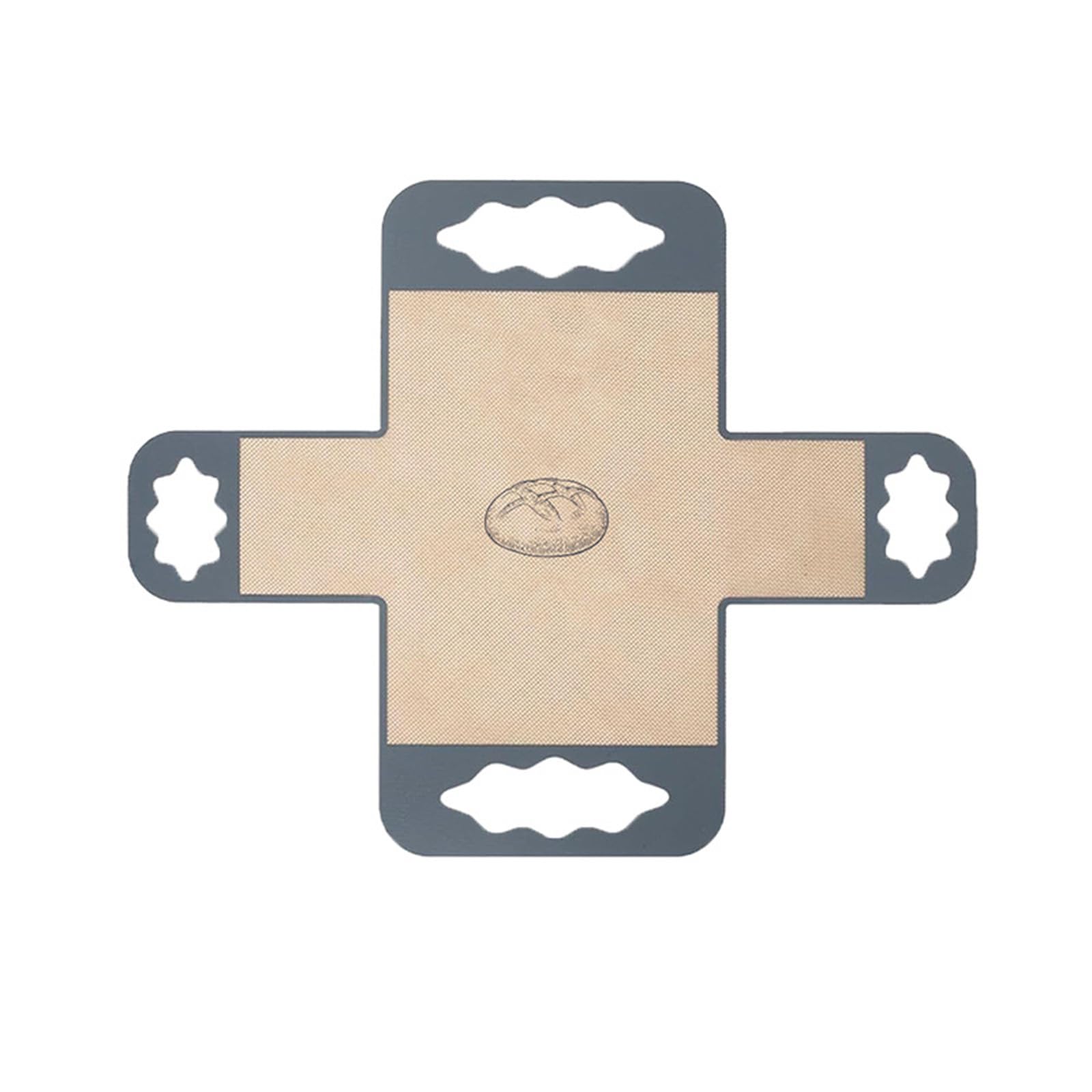 Tsophreniq Large 39X49Cm Silicone Bakewares Mats Nonslip Finishes Baking Mats Perfect for Bread Cookie and Pizza Nonstick Baking Mat