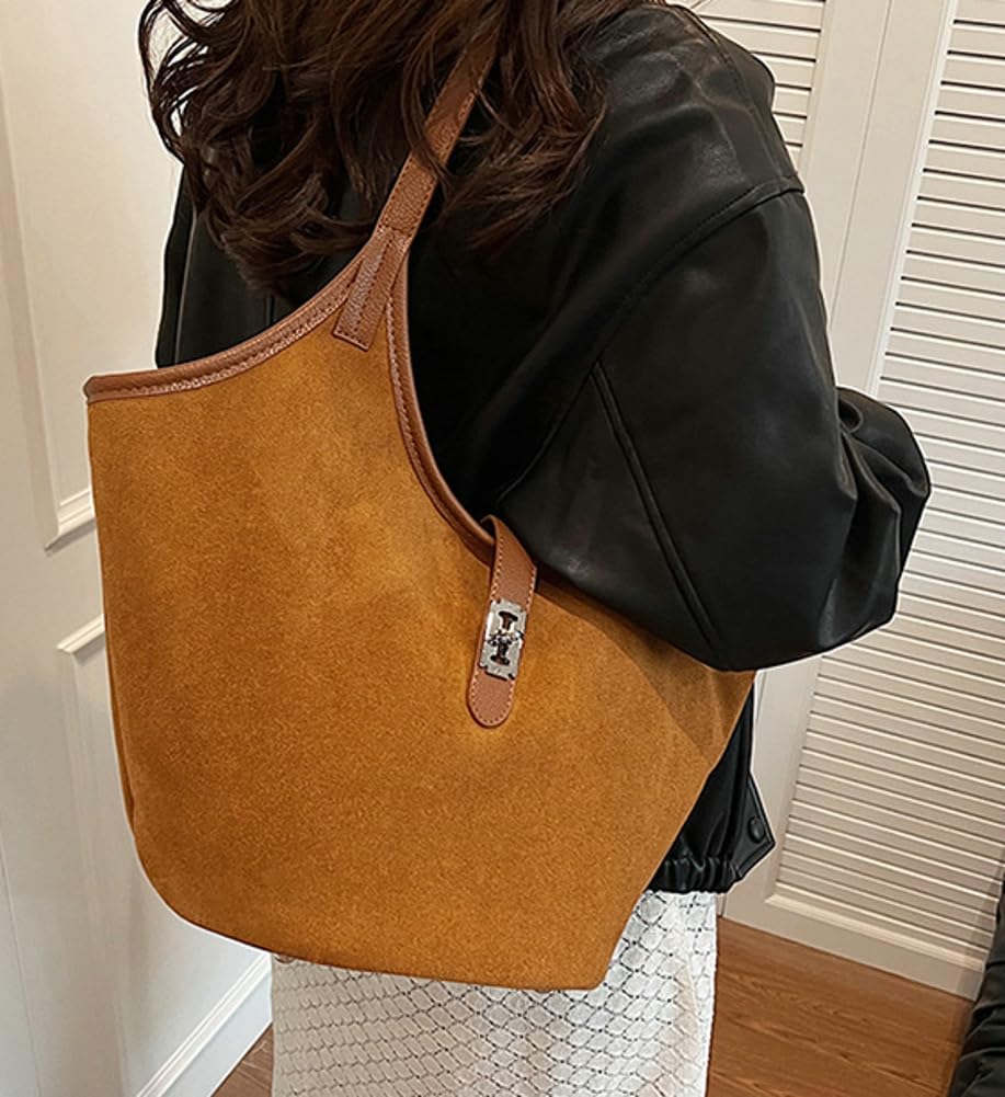 Bolsas para Mujeres Bolsos para Bolso de Hombro Bolso Retro Bolso de Cuero Vegano PU Bolso otoño Trabajo de Viaje de Invierno