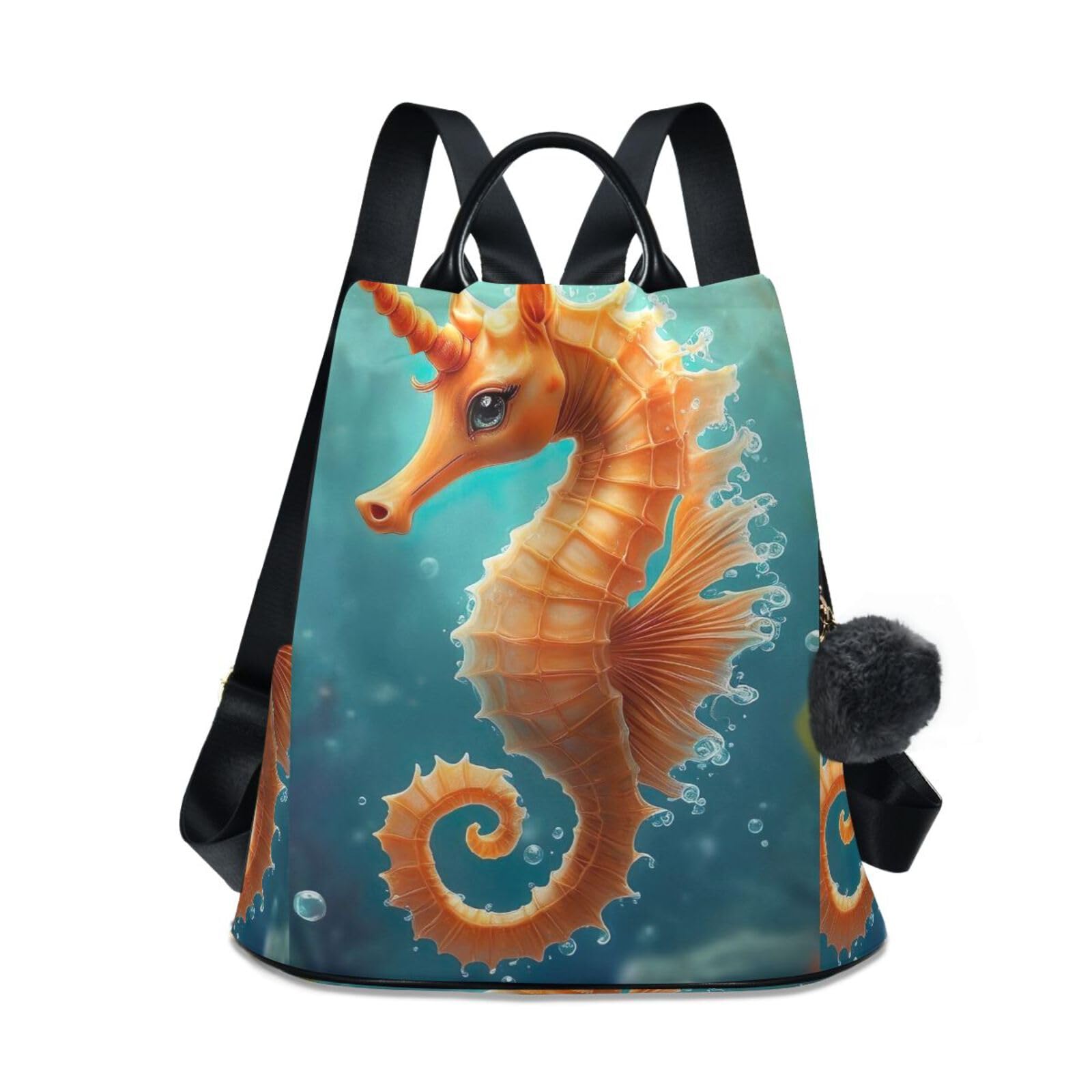 Mochila de viaje para mujer con diseño de unicornio, perfecta para senderismo y escapadas 8
