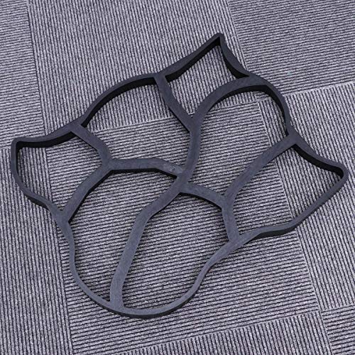 BESTOMZ 1 PCS Reusable DIY Walk Maker Paving Concrete Stepping Stone Mold for Garden Decor (60 x 50 cm) - Thumbnail 2