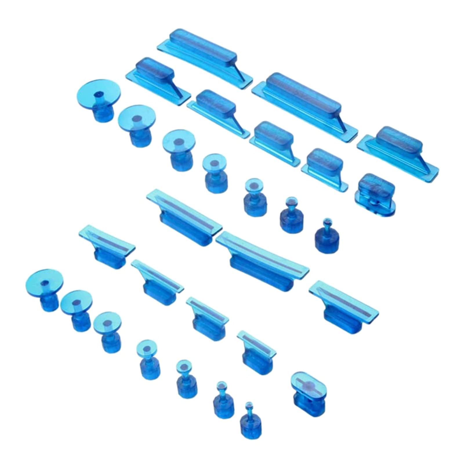 kobeIeen 30 Pcs Car Repair Puller Practical Repair Remove Sheet Metal Suction Cup Auto Repairing Tool