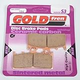 Plaquette de frein Gold Fren compatible avec Moto BMW 1200 K R 2006 à 2011 AVG/AVD/Etrier Tokico / K27/0378