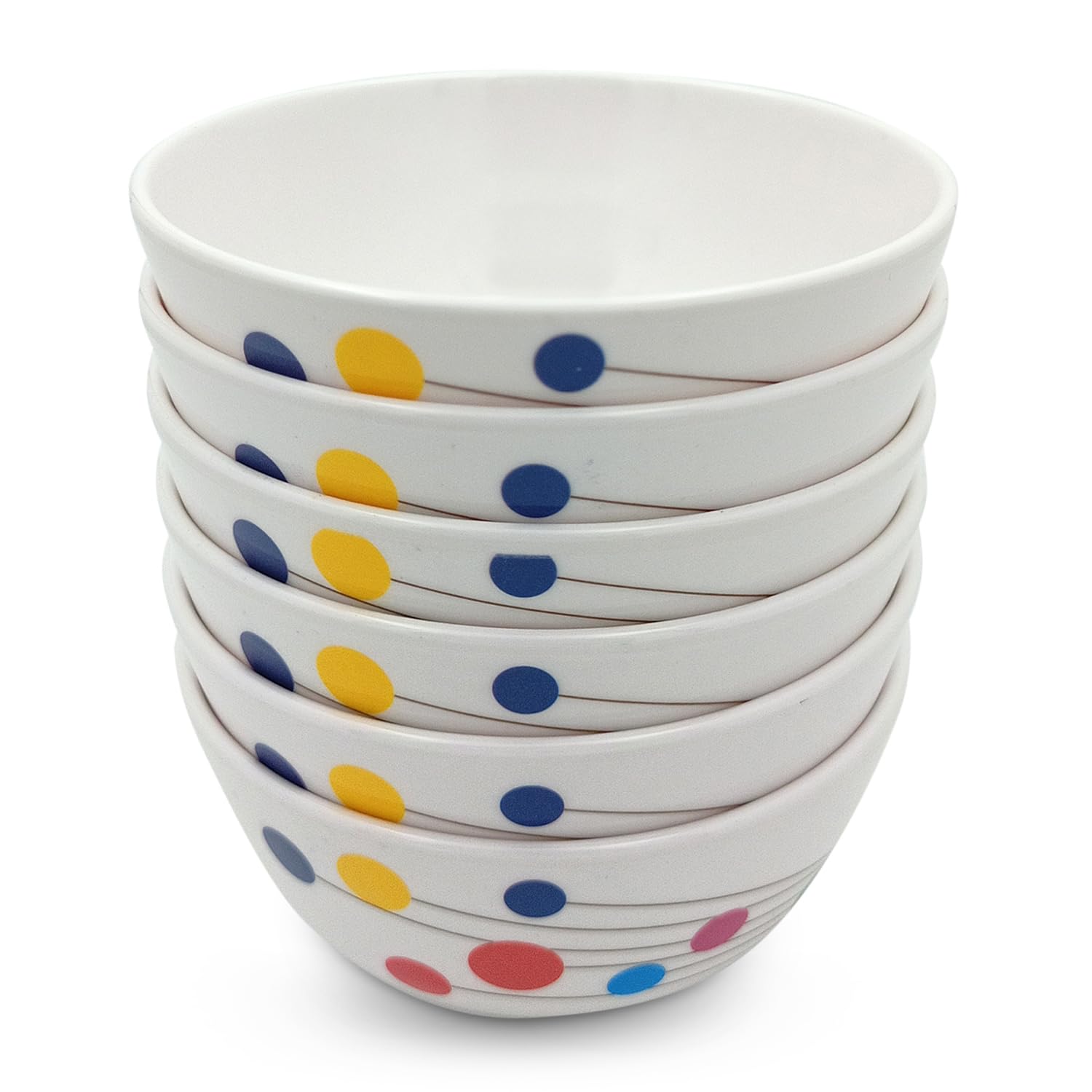 Superware | Pure Melamine | Katori Set – Olender 3.5” (6 nos.) | Stain Free, Glazed Finish — Amazon image 30