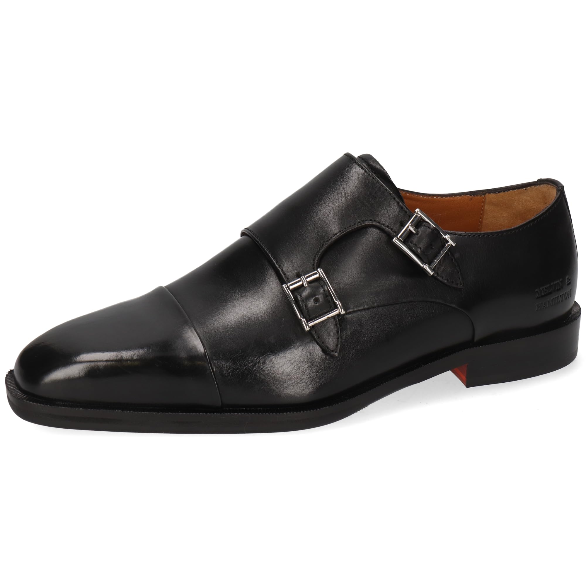 Melvin & Hamilton Men's Stefano 2 Monk-Strap Loafer, Brown, 9.5 UK