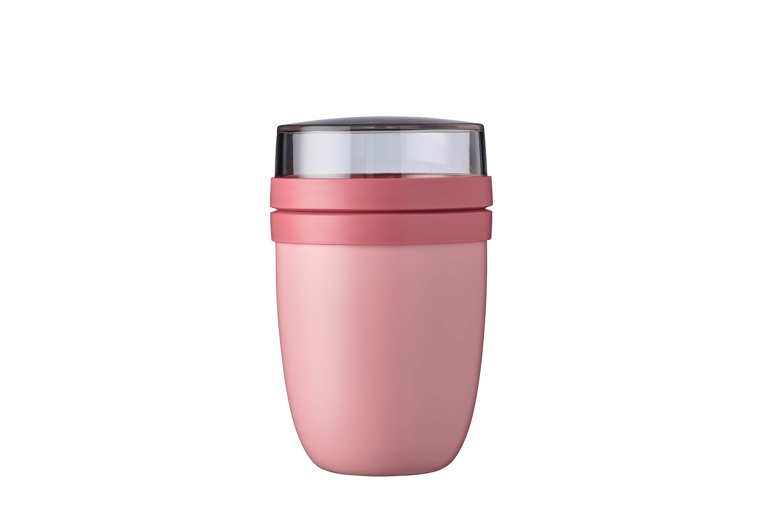 Mepal - Porta Pranzo Ermetico Ellipse - Contenitori Termici - Pratica Tazza per Yogurt e Zuppa da Portare Via - Caldo per 6-8 Ore e Freddo per 12 Ore - 500 ml - Nordic Pink