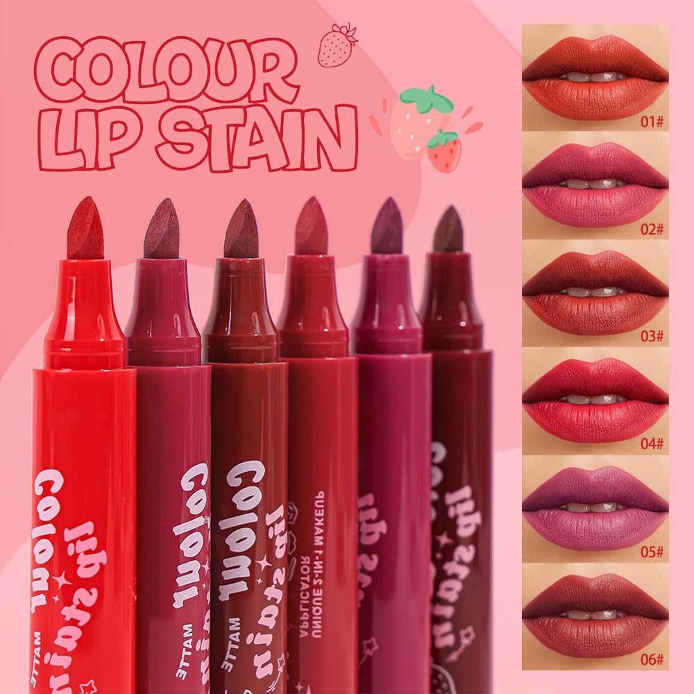 Amazon.com : Hxssll Lip Stain, Waterproof lip tint, Matte Color