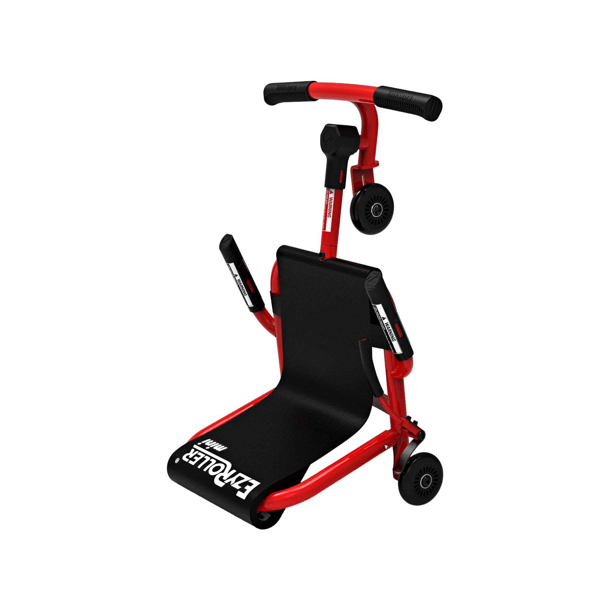 EzyRoller Mini Dreirad Kinderfahrzeug für Kleinkinder 2-5 Jahre Mädchen oder Jungen Trike Dreiradscooter Bewegungsspielzeug (rot)