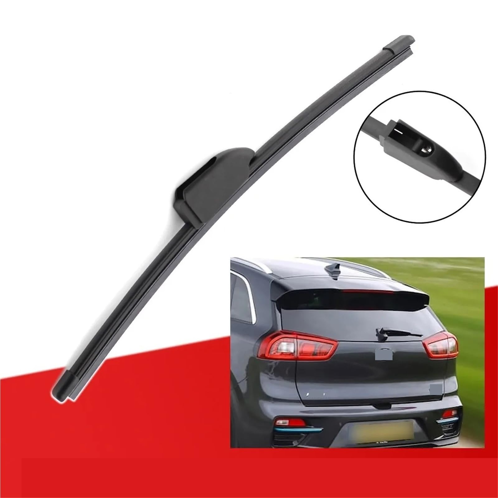 Silencio Escobilla Escobillas Limpiaparabrisas Delanteras Y Traseras Para KIA Para Niro 2016-2021, Accesorios De Corte